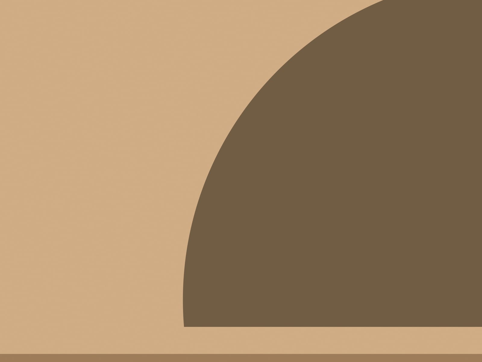 Second close-up of Boho Ochre No. 014 at print size, another area of the artwork