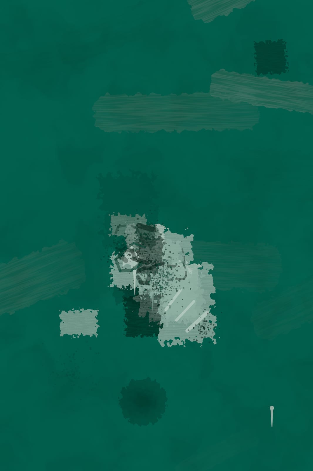Emerald Green No. 002, the print itself